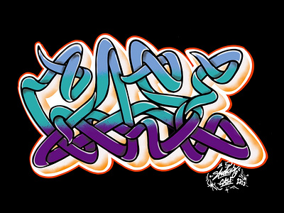 Case graffiti gift by shoker