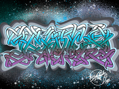 Shoker graffiti wild style