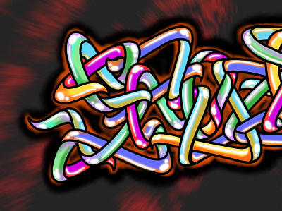 Graffiti shoker style digital art procreate sketch artwork color design graffiti graffiti digital illustration lettering shoker sketch typography