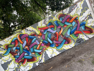 Graffiti Shoker artwork design graffiti illustration lettering mural shoker sketch