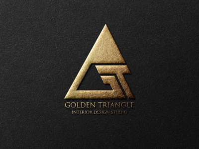 Golden Triangle logo design