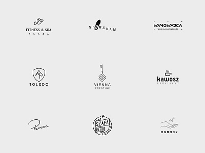 #1 logopack 2013 coffe horse key logo logotype plant shoes typography