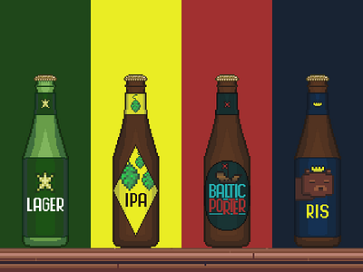 Beer v2 art baltic beer beers hop ipa lager pixel porter ris