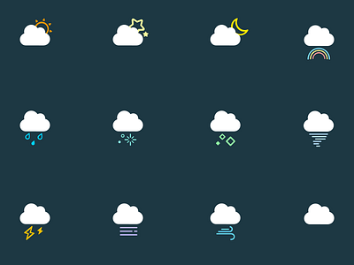 Be The Clouds Icon SET cloud icons photoshopcc