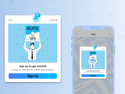 PopUp/Overlay - Service Design Club's UI Marathon (Challenge 7) argentina blue challenge daily ui dailyui design illustration mobile overlay pop up ui uiux user interface