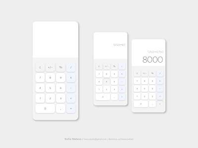 Daily UI #004 - Calculator