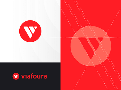 Viafoura: logo design