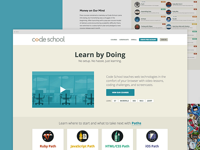 Case Study: Code School badge case study code school learning paths video