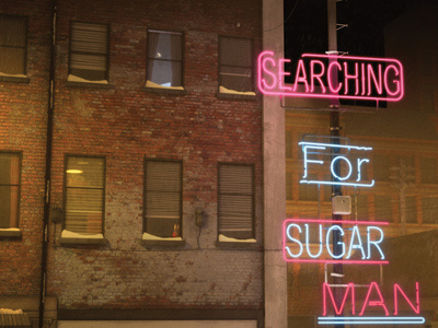 Searching for Sugarman film poster cgi doc-fest film finger industries poster searching for sugarman sheffield