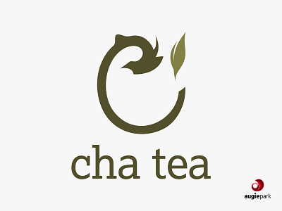 Logo for small tea shop