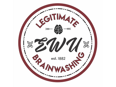 EWU hipster logo