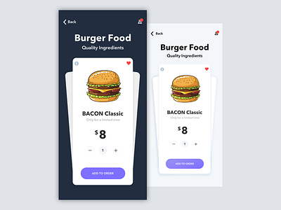 Food App - Home Concept