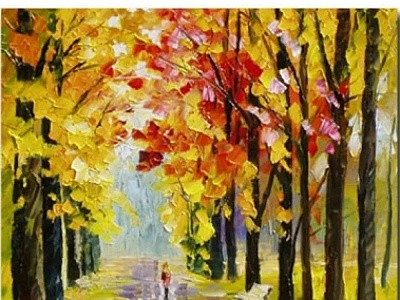 SEASON OF CHANGE CANVAS WALL ART animation branding design oil painting tapestry wall art
