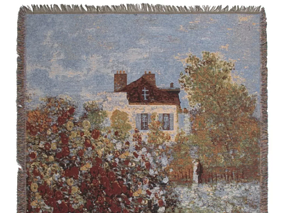 MONET'S MAISON BELGIAN TAPESTRY THROW