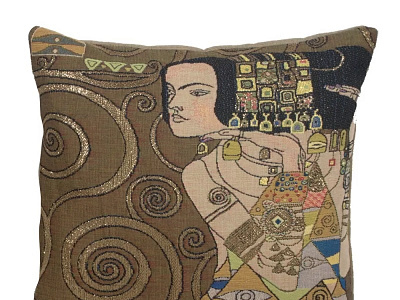 KLIMT NUIT - L'ATTENTE FRENCH COUCH CUSHION