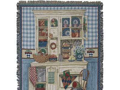 COUNTRY KITCHEN AFGHAN THROW