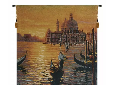 DAYS END AT VENICE BELGIAN WALL TAPESTRY home decor tapestry tapestry cushion tapestry throw wall art