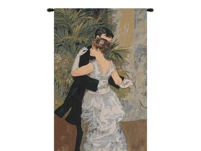 DANCE IN THE CITY BY RENOIR BELGIAN WALL TAPESTRY home decor tapestry tapestry cushion tapestry throw wall art