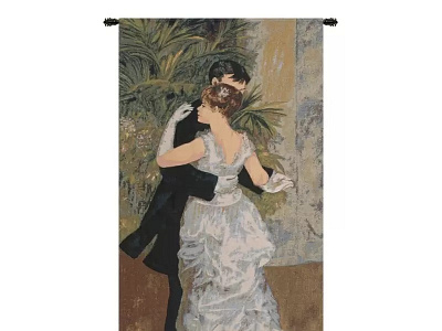 DANCE IN THE CITY BY RENOIR BELGIAN WALL TAPESTRY