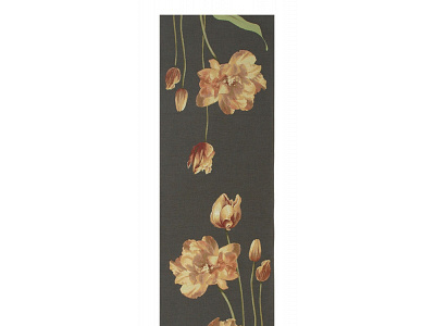 AN ARMFUL OF YELLOW TULIPS GREY DECORATIVE TABLE MAT