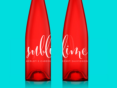 Sublime Wine Bottle