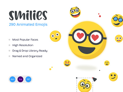 290 Emoji Animations emoji face