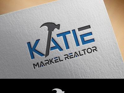 Simple minimalist real estate logo design