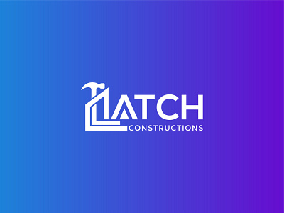 CATCH CONSTRUCTIONS LOGO brandidentity branding design flat graphicdesign homelogo illustrator logo logobrand logomaker logos minimal minimalistlogo modernlogo realestate realestateagency vector