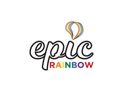 Epic Rainbow artwork brandidentity branding colorful creative design flat graphicdesign graphicdesigner illustrator logo logodesign logodesigner logomaker logos logotype minimal typography vector vintage