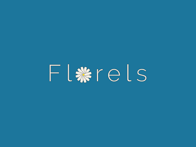 Florels art branding design flat illustration illustrator logo minimal vector