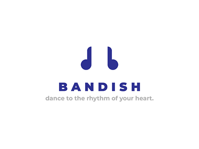 Bandish logo music branding brand