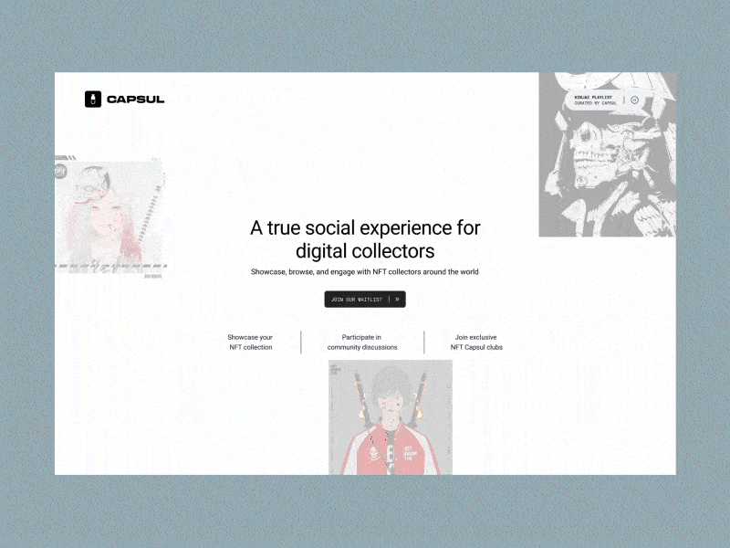 Capsul – NFT Social Gallery