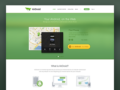 AirDroid Official Website 2013 airdroid plane web website