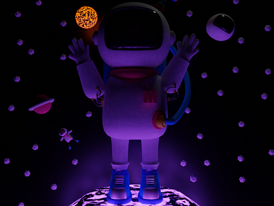 Scary Astronaut