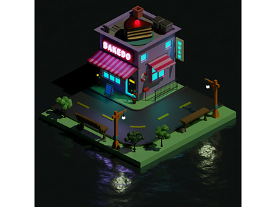 Bake Island (Night)