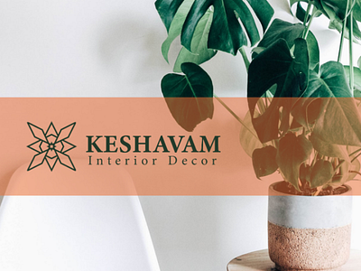 Keshavam - Interior Decor logo design