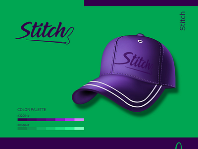 Stitch - logo design branding cloth color company design graphics icon illustration latest logo mark new recent stitch vector