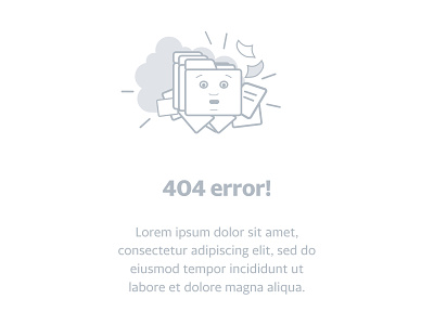 404 Error 404 error advertising empty state graphic design illustration ui ui design