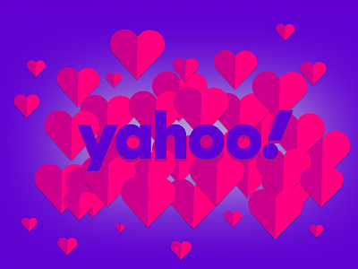 Yahoo Valentine's Day Card