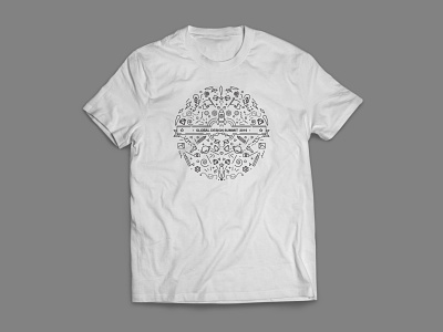 GDS T-shirt design design graphic design iconography illustraion silkscreen print t shirt design ui design ux vectors