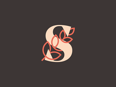 soffitta brand bread design logo monogram vector