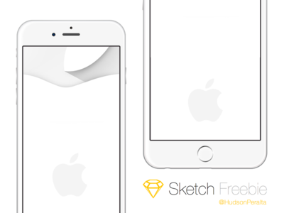 iPhone 6 & 6 Plus .sketch Freebie