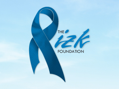 The Rizk Foundation cancer clouds design foundation logo ribbon sky