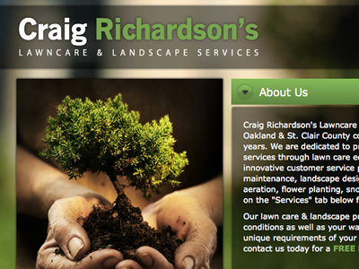 Landscaping Website