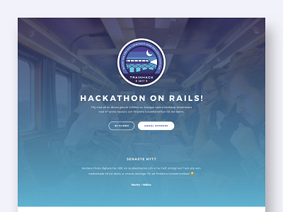 New Trainhack website