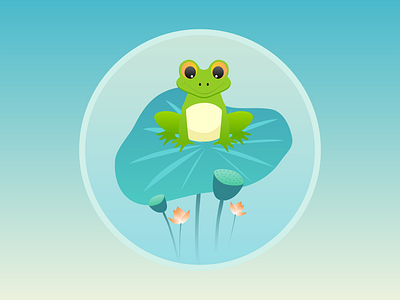 Frog design illustration