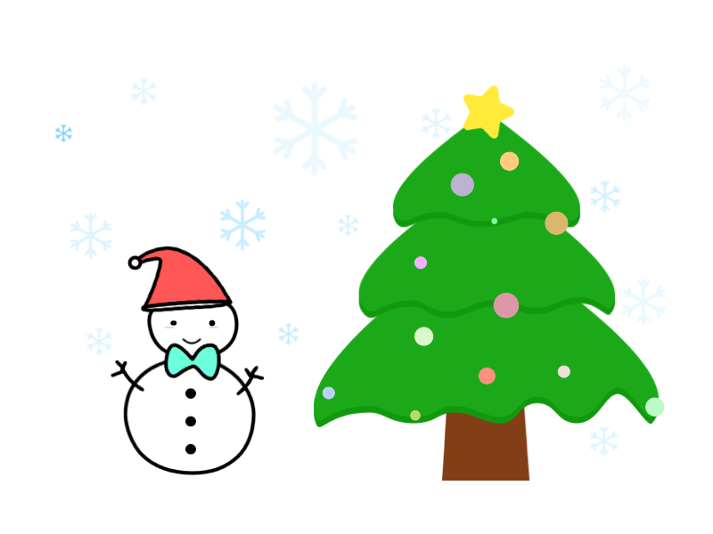 merry christmas flat illustration ui