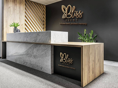 Logo designed for Bliss Event graphicdesigner logodesigner