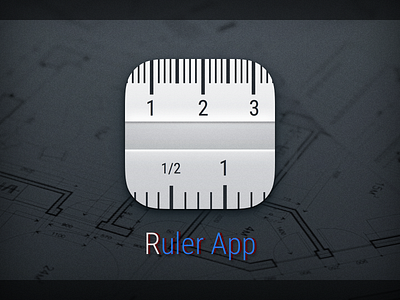 Icon for Ruler App