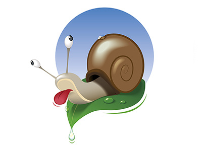 Snail for dribbble